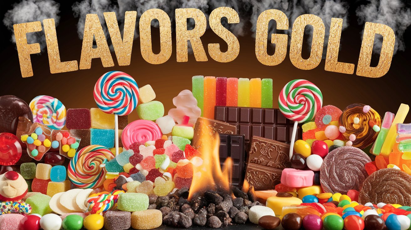 Sweets and candy flavors from Gold Flavors Factory